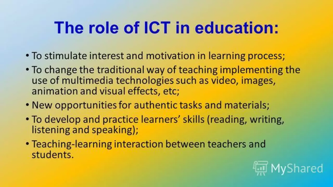 The role of technology. Foreign language, teaching and Learning. Information and communication Technologies слайд. ICT for teaching.