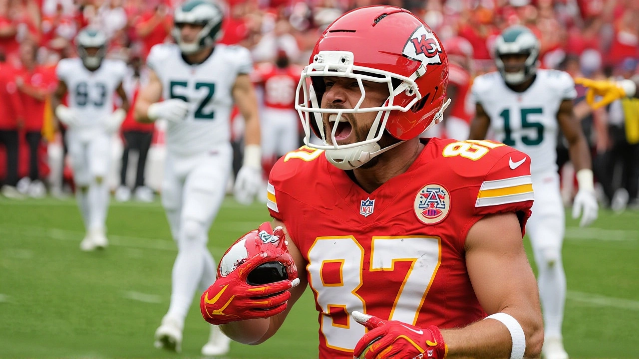 Travis Kelce’s Helmet Slam and Drop Spark Chiefs’ 20-17 Loss to Eagles